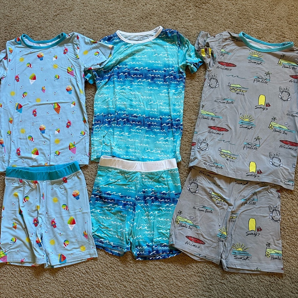 Coco Moon Hawaii Bamboo Pajama Set